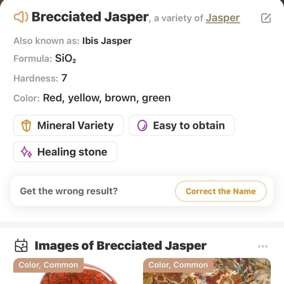 Natural stone agate long necklace sterling silver clasp - Picture 4 of 6